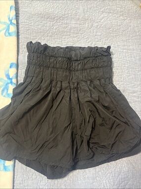 FP Movement Black High Waist Athletic Shorts